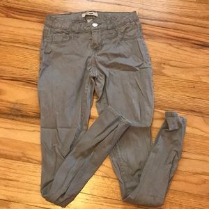 Charlotte Russe, 0, grey high waisted jeggings